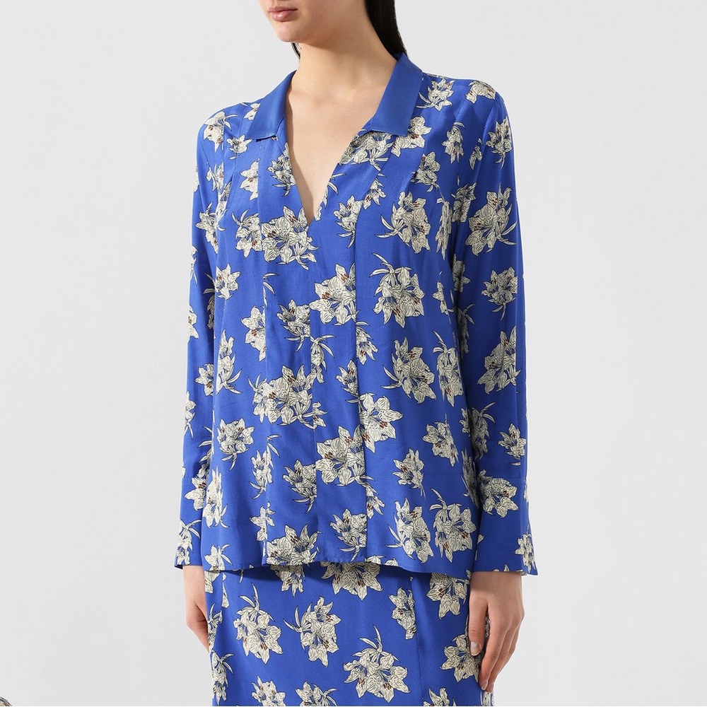 by Malene Birger Floral Printed Blouse - sz 8
